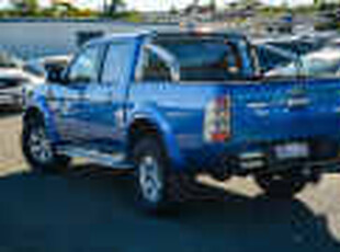 2010 Ford Ranger PK XLT Crew Cab 4x2 Hi-Rider Blue 5 Speed Automatic Double Cab