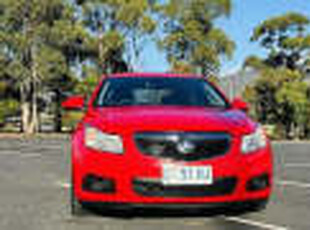 2011 Holden Cruze JG CD Red 6 Speed Sports Automatic Sedan