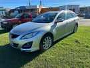 2011 Mazda 6 GH1052 MY12 Touring Silver 5 Speed Sports Automatic Wagon