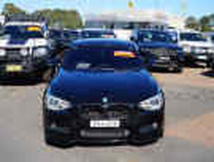 2012 BMW 1 Series F20 125i Steptronic Black 8 Speed Sports Automatic Hatchback