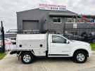 2012 Holden Colorado RG LX (4x4) White 6 Speed Automatic Cab Chassis