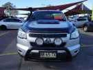 2012 Holden Colorado RG MY13 LT Crew Cab 4x2 Silver, Chrome 6 Speed Sports Automatic Utility
