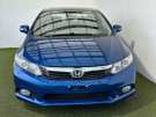 2012 Honda Civic 9th Gen Sport Blue 5 Speed Sports Automatic Sedan