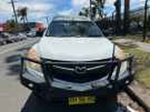2012 Mazda BT-50 XT (4x4) White 6 Speed Manual Dual Cab Chassis