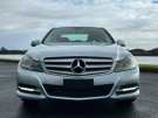 2012 Mercedes-Benz C250 W204 MY12 Elegance BE Diamond Blue 7 Speed Automatic G-Tronic Sedan