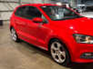 2012 Volkswagen Polo 6R MY12.5 GTI DSG Red 7 Speed Sports Automatic Dual Clutch Hatchback