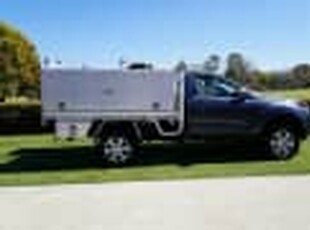 2013 Ford Ranger PX XL 2.2 Hi-Rider (4x2) Grey 6 Speed Manual Cab Chassis
