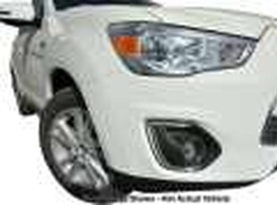 2013 Mitsubishi ASX XB MY13 Aspire 2WD White 6 Speed Constant Variable Wagon