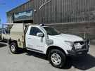 2014 Holden Colorado RG MY14 LX White 6 Speed Manual Cab Chassis