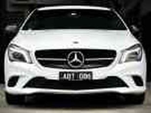 2014 Mercedes-Benz CLA-Class C117 CLA 200 White Semi Auto Coupe