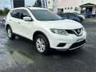 2014 Nissan X-Trail T32 ST (FWD) White Continuous Variable Wagon