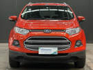 2015 Ford Ecosport BK Trend PwrShift Red 6 Speed Sports Automatic Dual Clutch Wagon