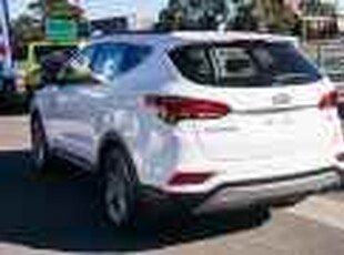 2018 Hyundai Santa Fe DM5 MY18 Active White 6 Speed Sports Automatic Wagon