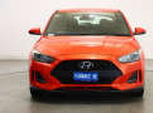 2019 Hyundai Veloster JS MY20 Turbo Coupe D-CT Orange 7 Speed Sports Automatic Dual Clutch Hatchback