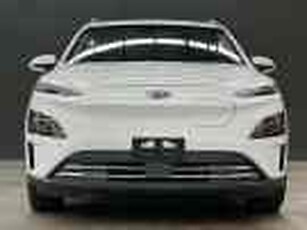 2021 Hyundai Kona OS.V4 MY22 electric Elite White 1 Speed Reduction Gear Wagon