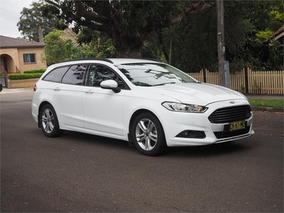 2017 Ford Mondeo 4D WAGON AMBIENTE TDCi MD