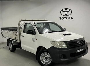 2013 Toyota Hilux Workmate Cab Chassis Single Cab