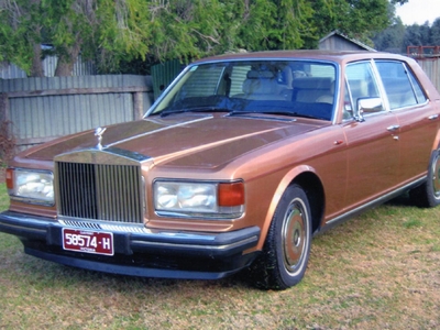 1987 rolls-royce silver spur sedan