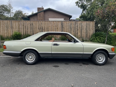 1983 mercedes-benz 380 sec coupe