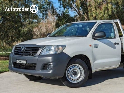 2014 Toyota Hilux WorkMate 4x2 Single-Cab Cab-Chassis Petrol