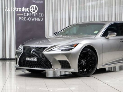 2021 Lexus LS500 Sports LUX Black Trim+nishijin Vxfa50R