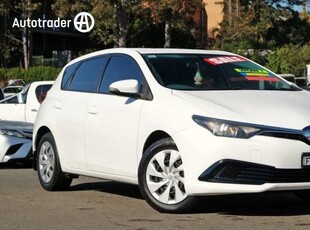 2017 Toyota Corolla Ascent ZRE182R MY17