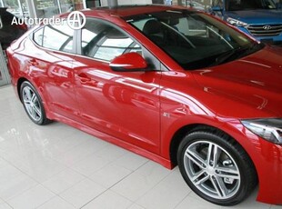 2018 Hyundai Elantra SR Turbo (red) AD MY18