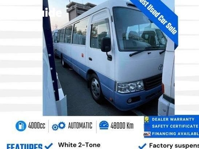 2016 Toyota Coaster COMPLIED AS MOTORHOME WITH 5 YRS NATIONAL WARRANTY