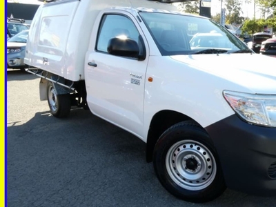 2014 Toyota Hilux Workmate Cab Chassis Single Cab