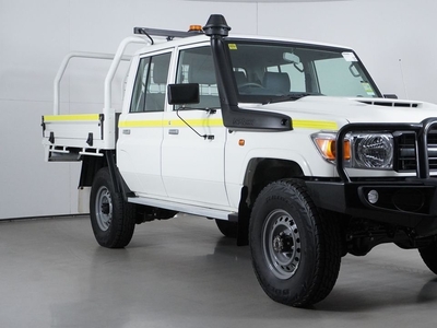2022 Toyota Landcruiser Workmate Cab Chassis Double Cab