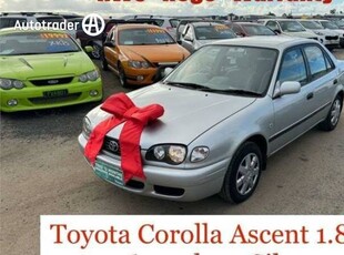 2000 Toyota Corolla Ascent AE112R