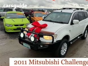 2011 Mitsubishi Challenger LS (5 Seat) (4X4) PB MY12