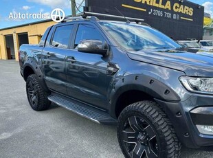 2016 Ford Ranger PX MkII Wildtrak Utility Double Cab 4dr Spts Auto 6sp 4x4 3.