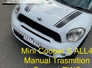 2011 Mini Countryman Cooper S ALL4 Manual