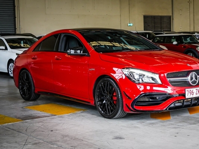 2016 mercedes-benz cla 117 45 amg 4matic 7 sp automatic 4d coupe