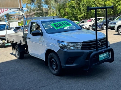 2018 Toyota Hilux C/CHAS WORKMATE TGN121R MY17