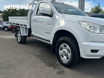 2013 Holden Colorado RG LX Cab Chassis 2dr Man 5sp 2.8DT