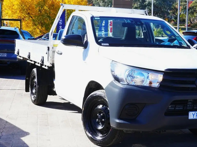 2021 Toyota Hilux Workmate Cab Chassis Single Cab