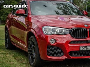 2018 BMW X4 Xdrive 20I F26 MY16