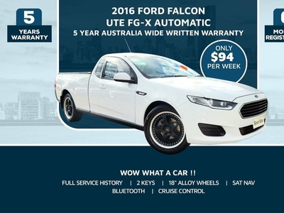2016 Ford Falcon Utility Ute Super Cab FG X