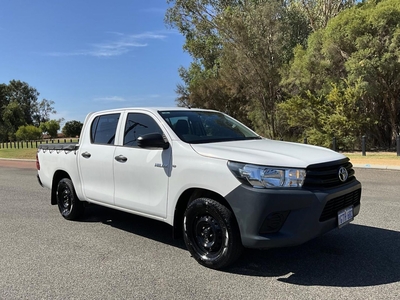 2016 Toyota Hilux Workmate Manual 4x2 Double Cab