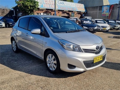 2012 Toyota Yaris 5D HATCHBACK YRS NCP131R