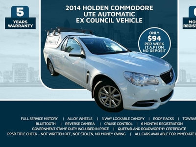 2014 Holden Ute Utility Ute VF MY14
