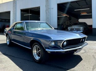 1969 ford mustang 3 sp automatic 2d coupe