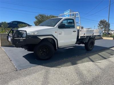 2012 Toyota Hilux C/CHAS WORKMATE (4x4) KUN26R MY12