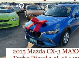 2015 Mazda CX-3 Maxx (fwd) DK