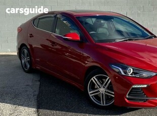 2018 Hyundai Elantra SR Turbo (red) AD MY18