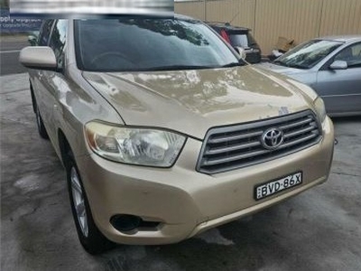 2008 Toyota Kluger KX-R (fwd) 5 Seat Automatic