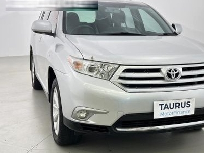 2012 Toyota Kluger Altitude (4X4) 7 Seat Automatic
