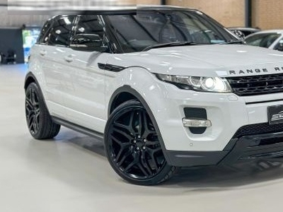2013 Land Rover Range Rover Evoque TD4 Dynamic Automatic
